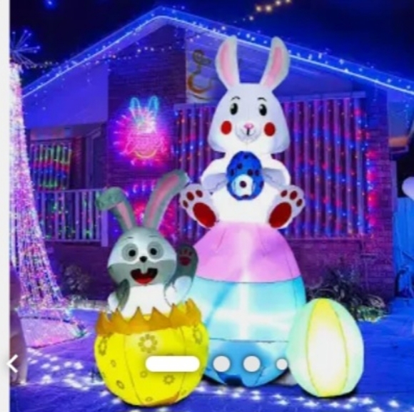 NIP EASTER 🐣 BUNNY COSTUME KIDS 3-12 MONTHS Rubie's Caped Cuties - Picture 3 of 5